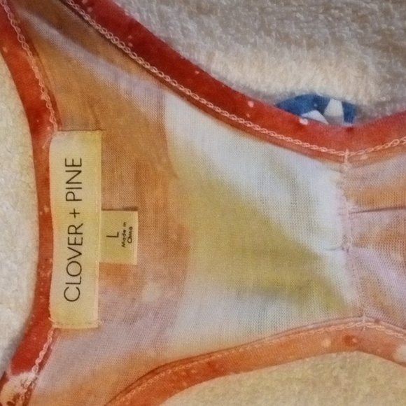 NWT American print racer back tank - Picture 2 of 5